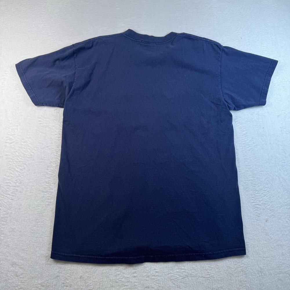Vintage Lee Shirt Mens Large Blue Bar Harbor Maine‎ Embroidered Tee 90s USA - Picture 5 of 6
